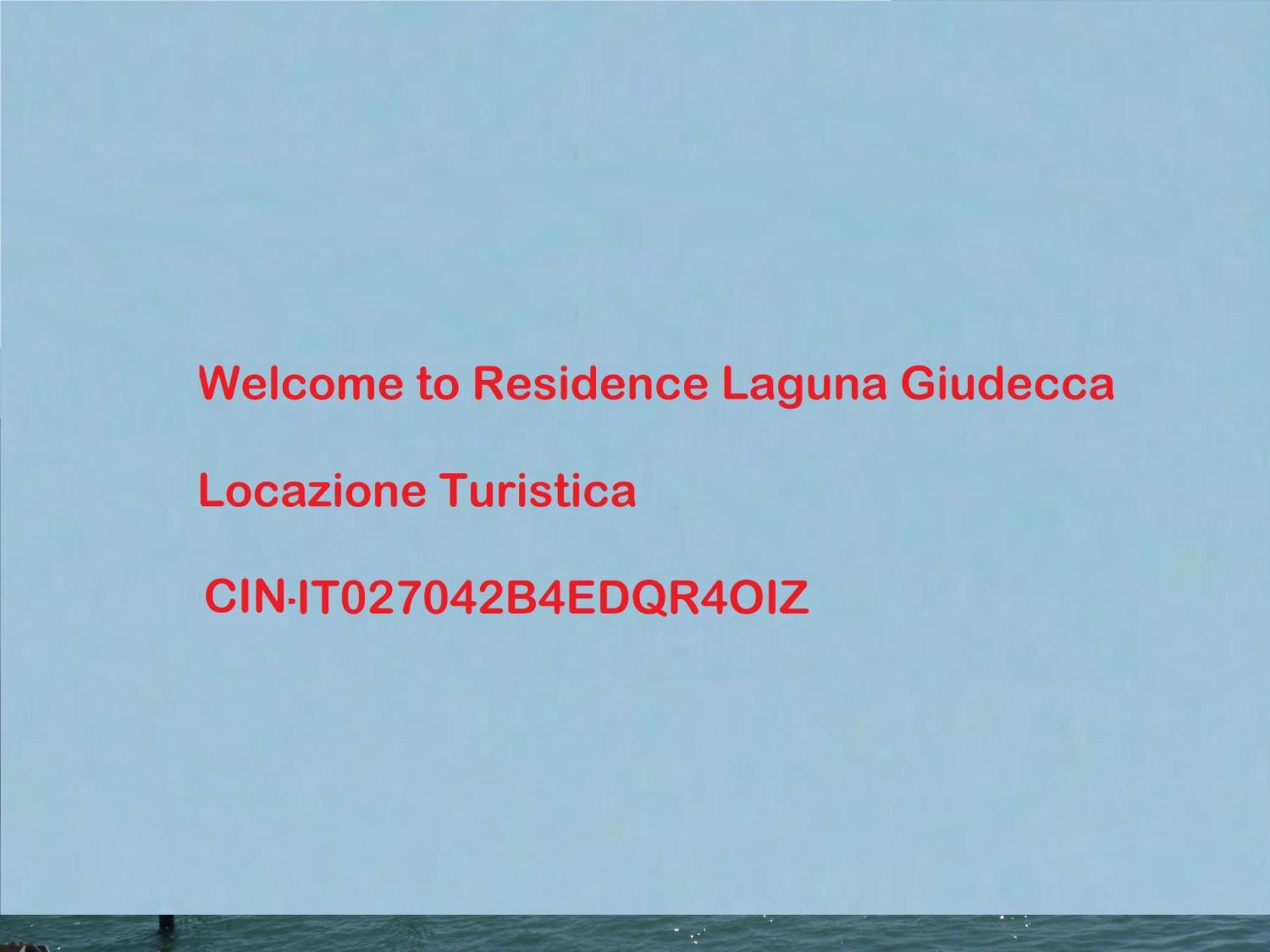 Residence Laguna Giudecca Venecia Exterior foto